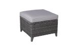 5 PCS Wicker Patio Conversation Seating Set with Cushions