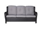 5 PCS Wicker Patio Conversation Seating Set with Cushions