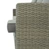 5 Piece Rattan Sectional Seating Group with Cushions and table, Patio Furniture Sets, Outdoor Wicker Sectional
