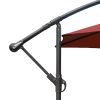 8.7FT Outdoor Adjustable  Hanging Patio Umbrella-small