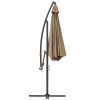 9.8FT Outdoor Adjustable  Hanging Patio Umbrella-big