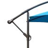 9.8FT Outdoor Adjustable  Hanging Patio Umbrella-big